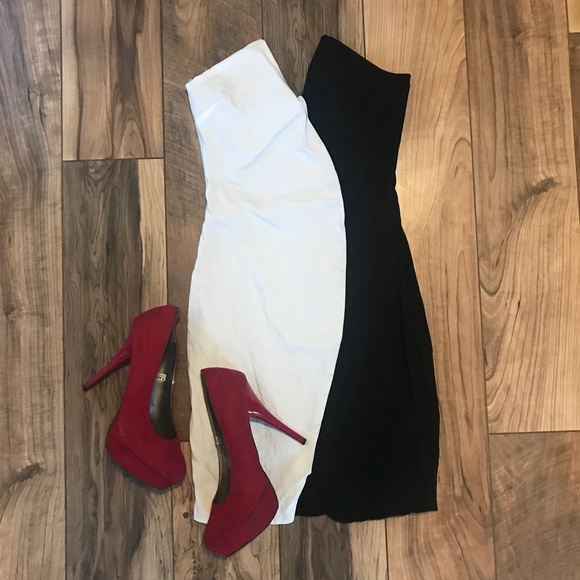 Charlotte Russe Dresses & Skirts - Black and white body con dress